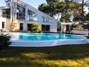 Rénovation piscine forme libre