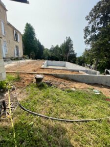 Construction d’une piscine hors sol