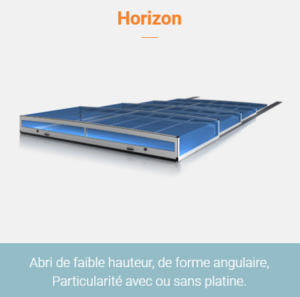 Abris de piscine HORIZON