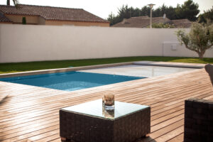 Couverture de piscine immergée classique DECK COVER 500